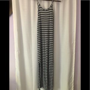 Lucy love stripped maxi dress